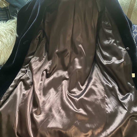 Vintage Rare Norma Kamali Robe Style Coat with Shawl Collar - Picture 7 of 8